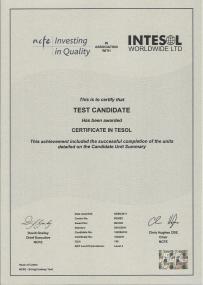 NCFE Certificate